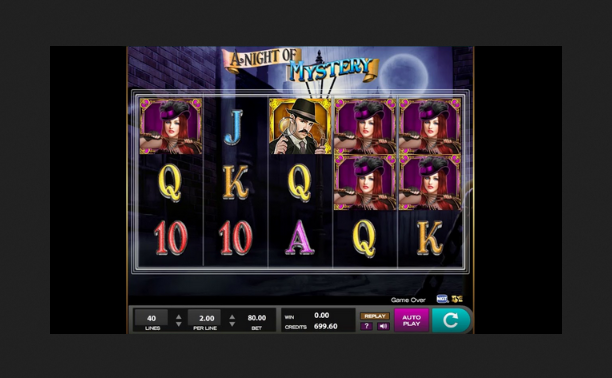 A Night Of Mystery Slot Symbols